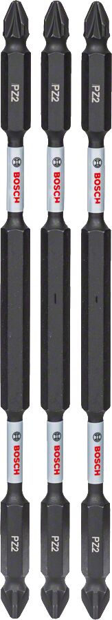 Bosch - Impact Control Serisi Çift Taraflı Vidalama Ucu 3'lü PZ2 *150mm