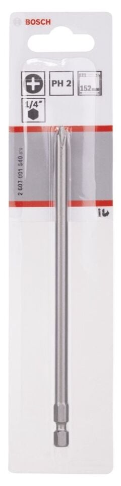 Bosch - Extra Hard Serisi Vidalama Ucu PH2*152 mm 1'li