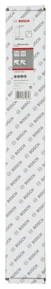Bosch - Best Serisi Beton İçin 1/2'' Girişli Elmas Sulu Karot Ucu 47 mm