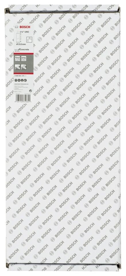 Bosch - Best Serisi Beton İçin 1 1/4'' UNC Girişli Elmas Sulu Karot Ucu 212 mm