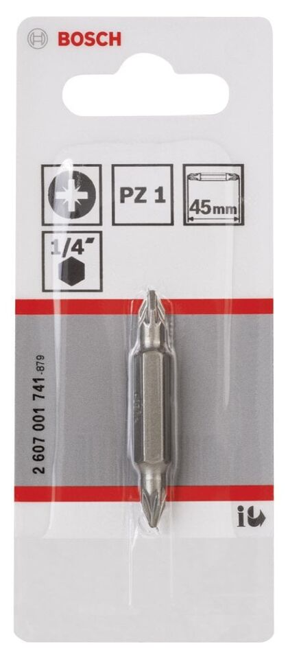 Bosch - Çift Taraflı Vidalama ucu PZ1xPZ1*45 mm 1'li
