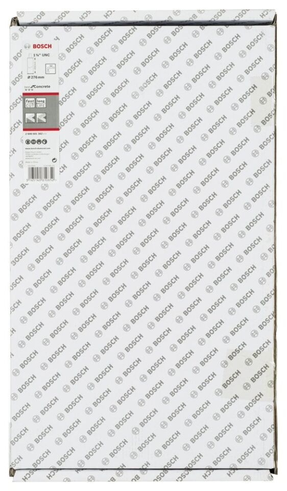 Bosch - Best Serisi Beton İçin 1 1/4'' UNC Girişli Elmas Sulu Karot Ucu 276 mm