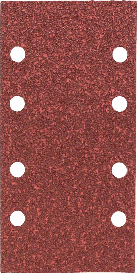 Bosch - Titreşimli Zımpara Kağıdı 10'lu, 93 x 185 mm 40 Kum 8 Delik