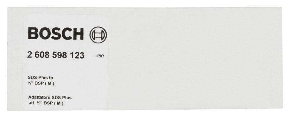 Bosch - Karot Uçları İçin Adaptör SDS-Plus - 1/2'' BSP