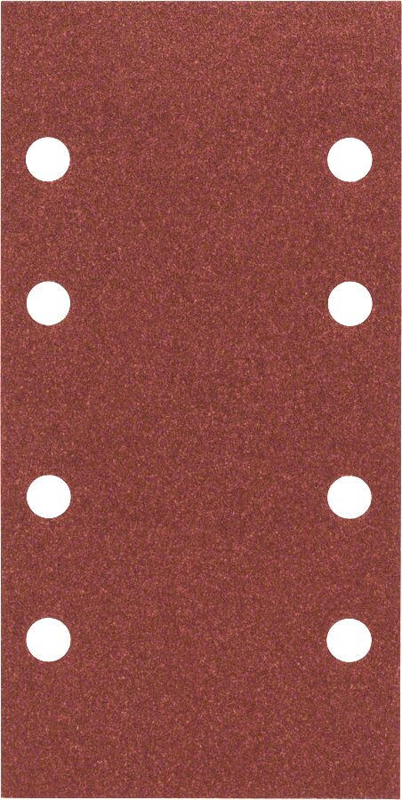 Bosch - Titreşimli Zımpara Kağıdı 10'lu, 93 x 185 mm 120 Kum 8 Delik