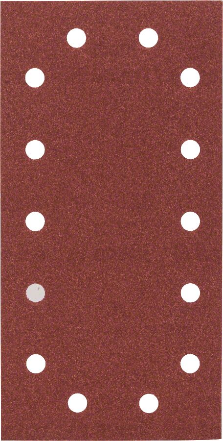 Bosch - Titreşimli Zımpara Kağıdı 10'lu, 115 x 230 mm 120 Kum 14 Delik