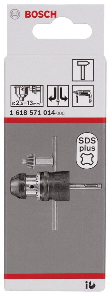 Bosch - 2,5-13 - SDS-Plus Anahtarlı Mandren