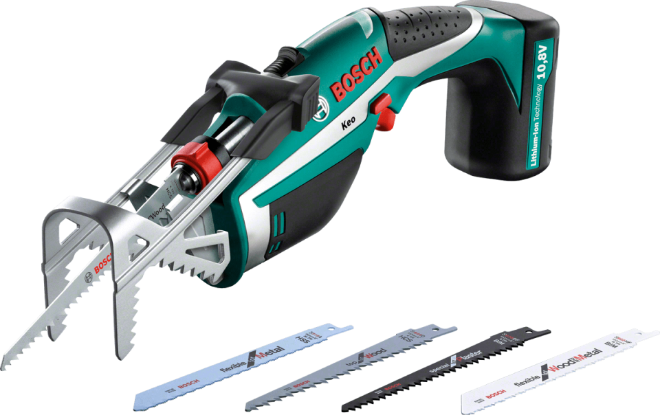 Bosch KEO Akülü Bahçe Testeresi + Bahçe Eldiveni