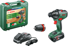Bosch AdvancedDrill 18 Çift Akülü Delme Vidalama Makinesi 18V (2 x 2,5 Ah) + Şarj Cihazı AL 1830 CV