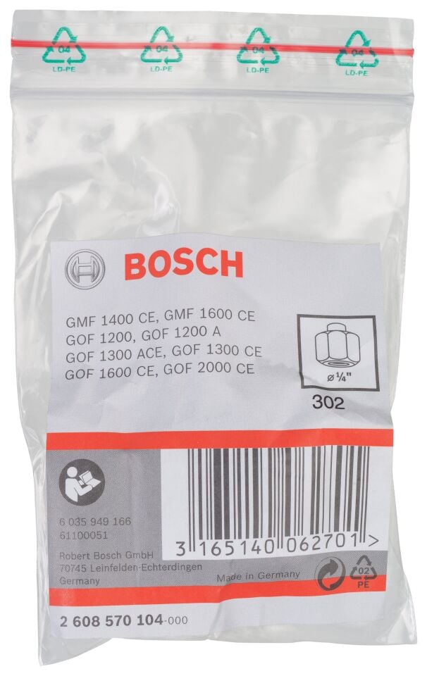 Bosch - 1/4'' cap 24 mm Anahtar Genisligi Penset