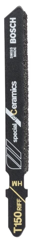 Bosch - Seramik İçin Özel T 150 RIFF Dekupaj Testeresi Bıçağı - 3'Lü Paket
