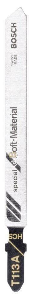 Bosch - Yalıtım Malzemeleri Ve Aşındırıcı Malzemeler İçin T 113 A Dekupaj Testeresi Bıçağı - 3'Lü Paket