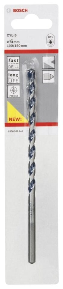 Bosch - cyl-5 Serisi, Blue Granite Turbo Beton Matkap Ucu, 6*150 mm