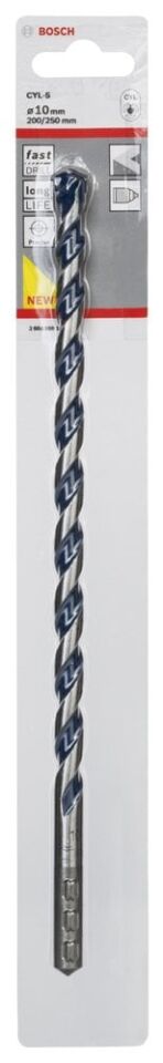Bosch - cyl-5 Serisi, Blue Granite Turbo Beton Matkap Ucu, 10*250 mm