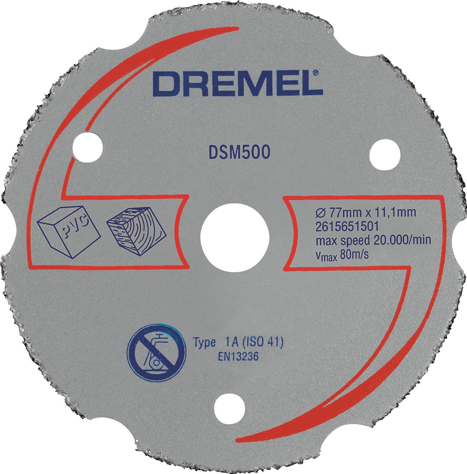 DREMEL® DSM20 çok amaçlı karpit kesme diski (DSM500)