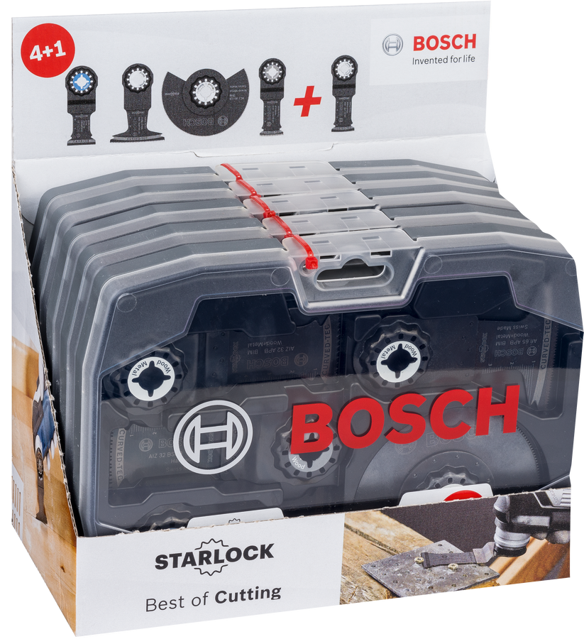 Bosch EXPERT Starlock Testere Ahşap & Metal Seti 5'li