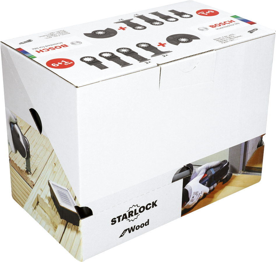 Bosch EXPERT Starlock Testere Ahşap & Metal Seti 7'li