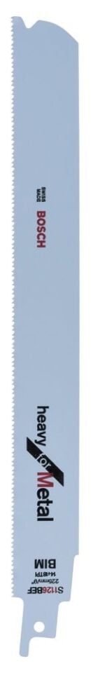 Bosch - Heavy Serisi Metal için Panter Testere Bıçağı S 1126 BEF - 5'li