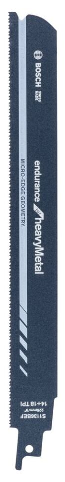 Bosch - Endurance Serisi Ağır Metal için Panter Testere Bıçağı S 1136 BEF - 25'li