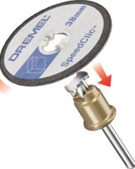 DREMEL® EZ SpeedClic: Plastik Kesme Diskleri. (SC476)
