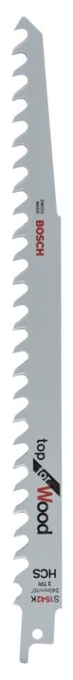 Bosch - Top Serisi Ahşap için Panter Testere Bıçağı S 1542 K - 25'li