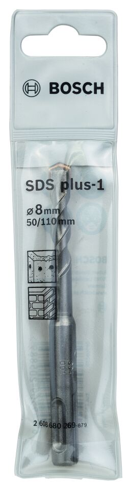 Bosch - Plus-1 Serisi, SDS-plus Kırıcı Delici Matkap Ucu 8*110 mm