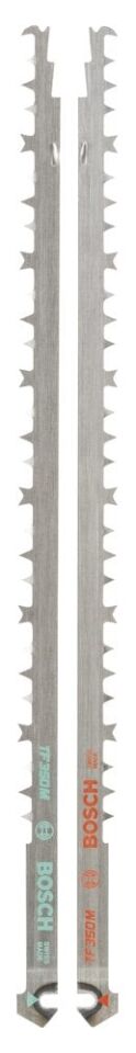 Bosch - 2 Parçalı Tandem Testere Uyumlu HCS Ahşap için Testere Bıçağı Seti TF 350 M