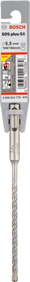 Bosch - SDS-Plus-5X Serisi Kırıcı Delici Matkap Ucu 5,5*160 mm