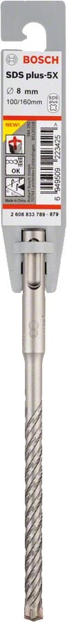 Bosch - SDS-Plus-5X Serisi Kırıcı Delici Matkap Ucu 8*160 mm