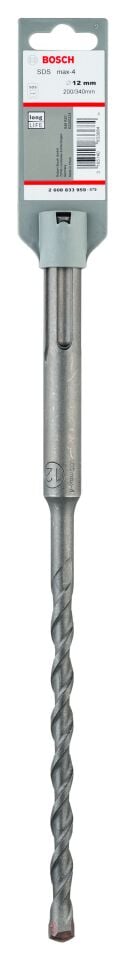 Bosch - Max-4 Serisi, SDS-Max Kırıcı Delici Ucu 12*340 mm