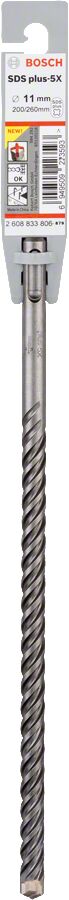 Bosch - SDS-Plus-5X Serisi Kırıcı Delici Matkap Ucu 11*260 mm