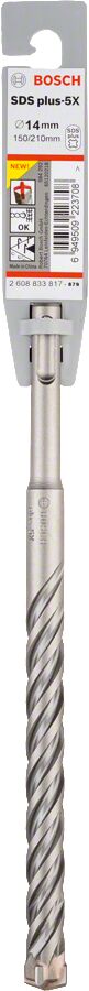 Bosch - SDS-Plus-5X Serisi Kırıcı Delici Matkap Ucu 14*210 mm