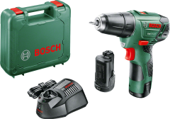 Bosch Easy Drill 12-2 Akülü Delme/Vidalama Makinesi 2,5 AH (Çift Akü)