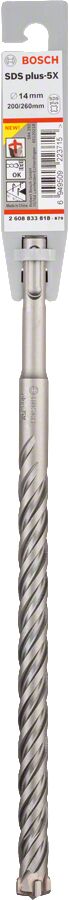 Bosch - SDS-Plus-5X Serisi Kırıcı Delici Matkap Ucu 14*260 mm