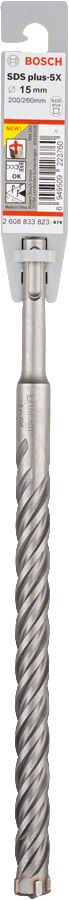 Bosch - SDS-Plus-5X Serisi Kırıcı Delici Matkap Ucu 15*260 mm