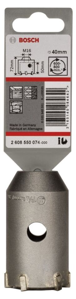Bosch - Plus-9 Serisi, Şalter Kutuları için Buat Ucu 40*72 mm