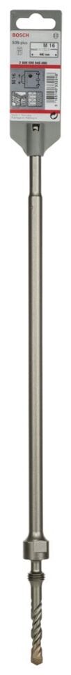 Bosch - SDS-Plus Giriş Şaftı M16 Buat Ucu Adaptörü 440 mm