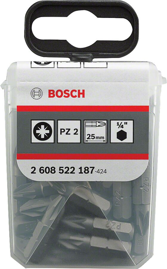 Bosch - PZ2*25 mm 25'li TicTac Kutu