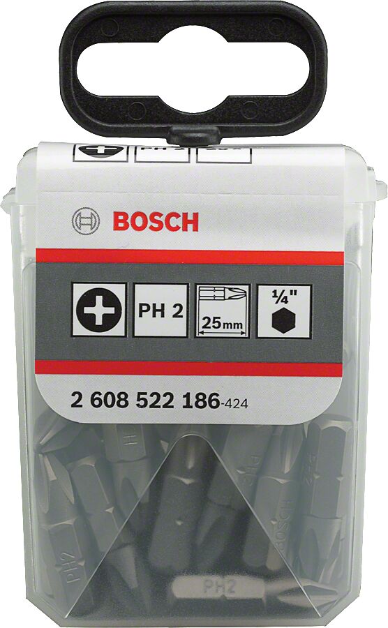 Bosch - PH2*25 mm 25'li TicTac Kutu