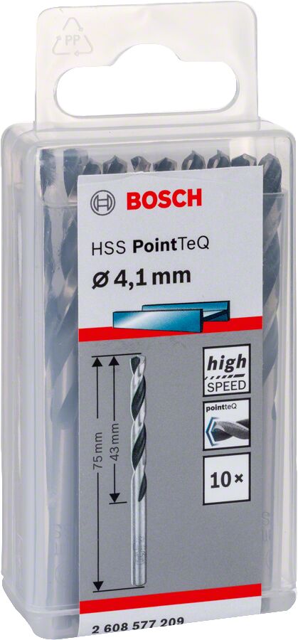 Bosch - HSS-PointeQ Metal Matkap Ucu 4,1 mm 10'lu