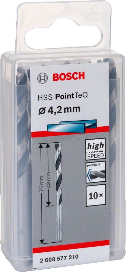 Bosch - HSS-PointeQ Metal Matkap Ucu 4,2 mm 10'lu