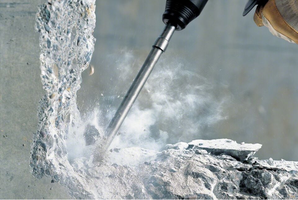 Bosch - LongLife Serisi, SDS-Plus Şaftlı Sivri Keski 250mm 5'li