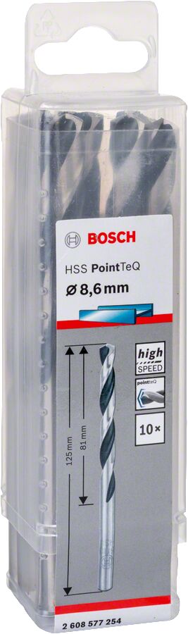 Bosch - HSS-PointeQ Metal Matkap Ucu 8,6 mm 10'lu