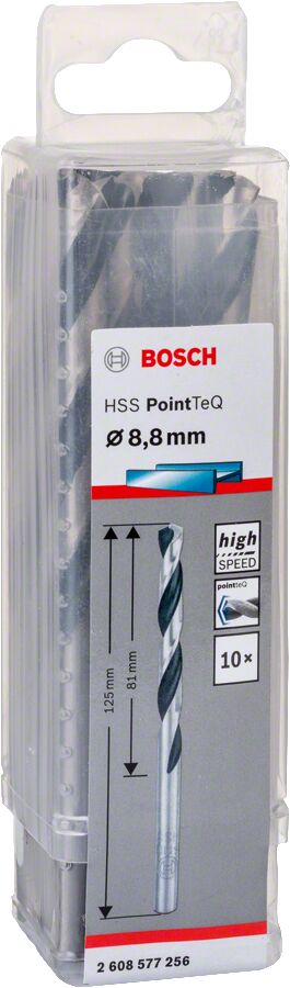 Bosch - HSS-PointeQ Metal Matkap Ucu 8,8 mm 10'lu
