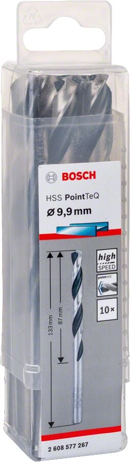 Bosch - HSS-PointeQ Metal Matkap Ucu 9,9 mm 10'lu