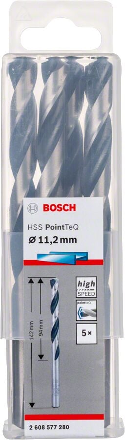 Bosch - HSS-PointeQ Metal Matkap Ucu 11,2 mm 5'li