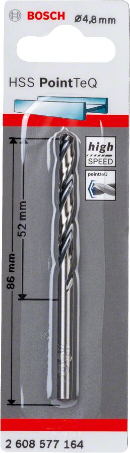 Bosch - HSS-PointeQ Metal Matkap Ucu 4,8 mm