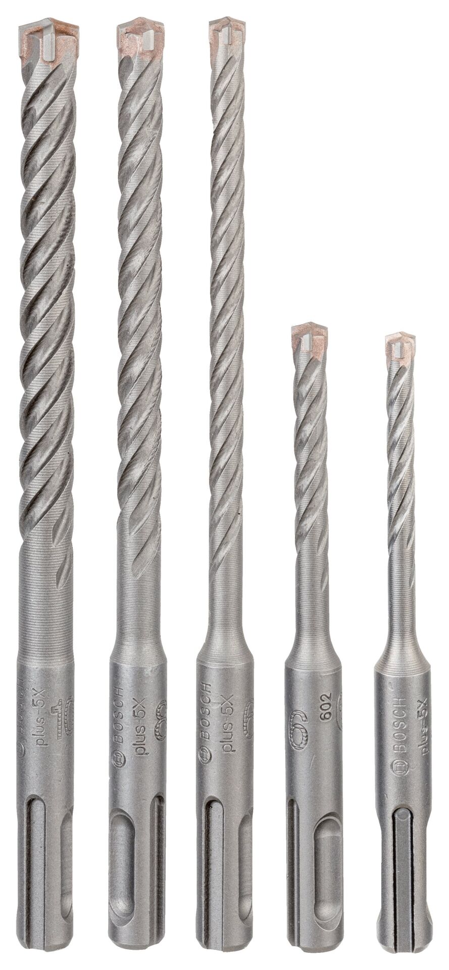 Bosch - SDS plus-5X Serisi Kırıcı Delici Matkap Ucu 5 Parça Set (5,6 x 110 mm, 6,8,10 x 160 mm)